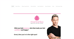 Desktop Screenshot of montarboskincare.com